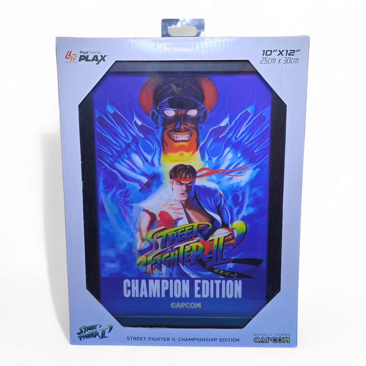 Capcom Street Fighter II Framed 3D Poster 10"x12" Offically Licensed