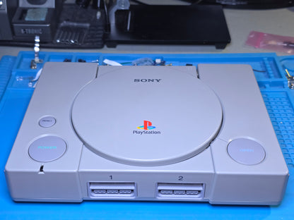 Playstation 1 Console - Internal 1080P HDMI Output - PicoStation ODE - 512GB SD Card
