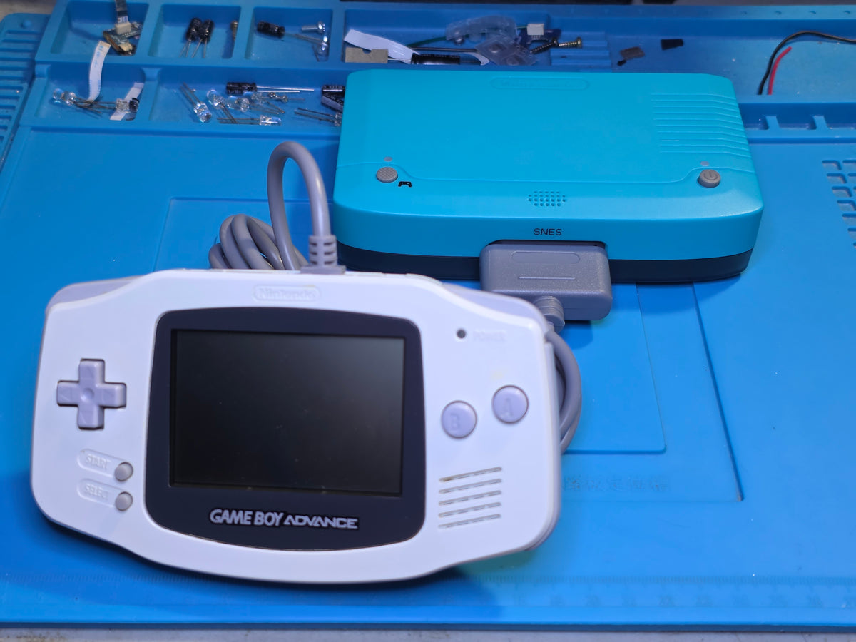 Gameboy Advanced Consolized - 1080P HDMI Output - EZ Flash Omega DE - 128GB SD Card
