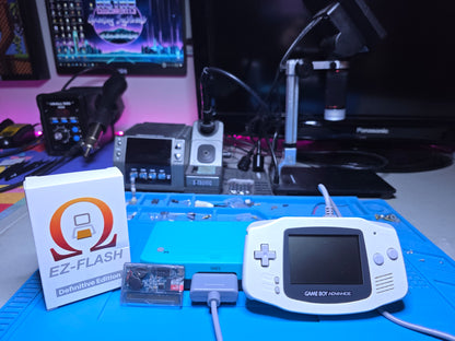Gameboy Advanced Consolized - 1080P HDMI Output - EZ Flash Omega DE - 128GB SD Card