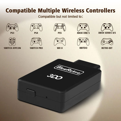3DO BlueRetro Wireless Game Controller Adapter (All Modles)