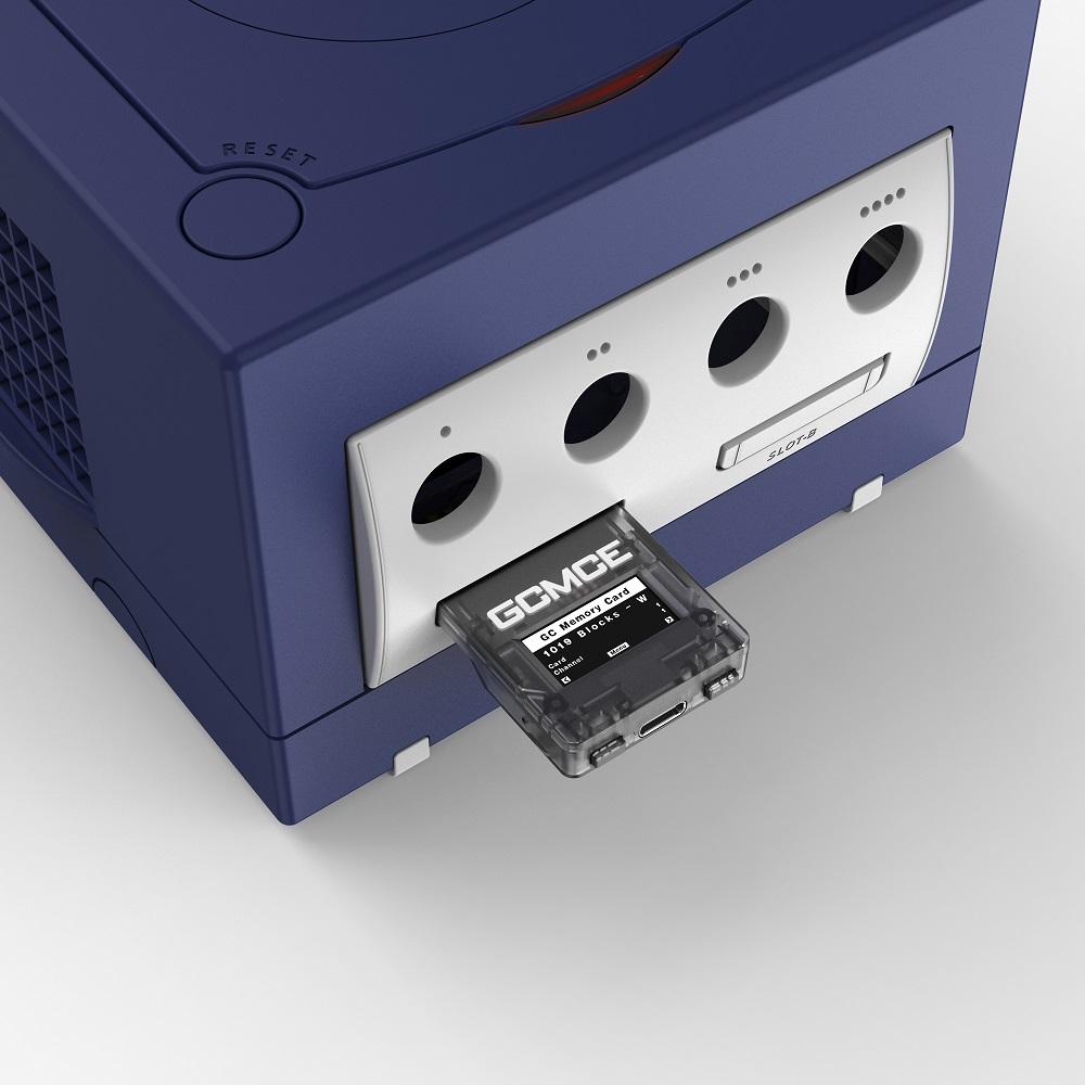 Nintendo GameCube GCMCE FlipperMCE Memory card (Transparent Black)