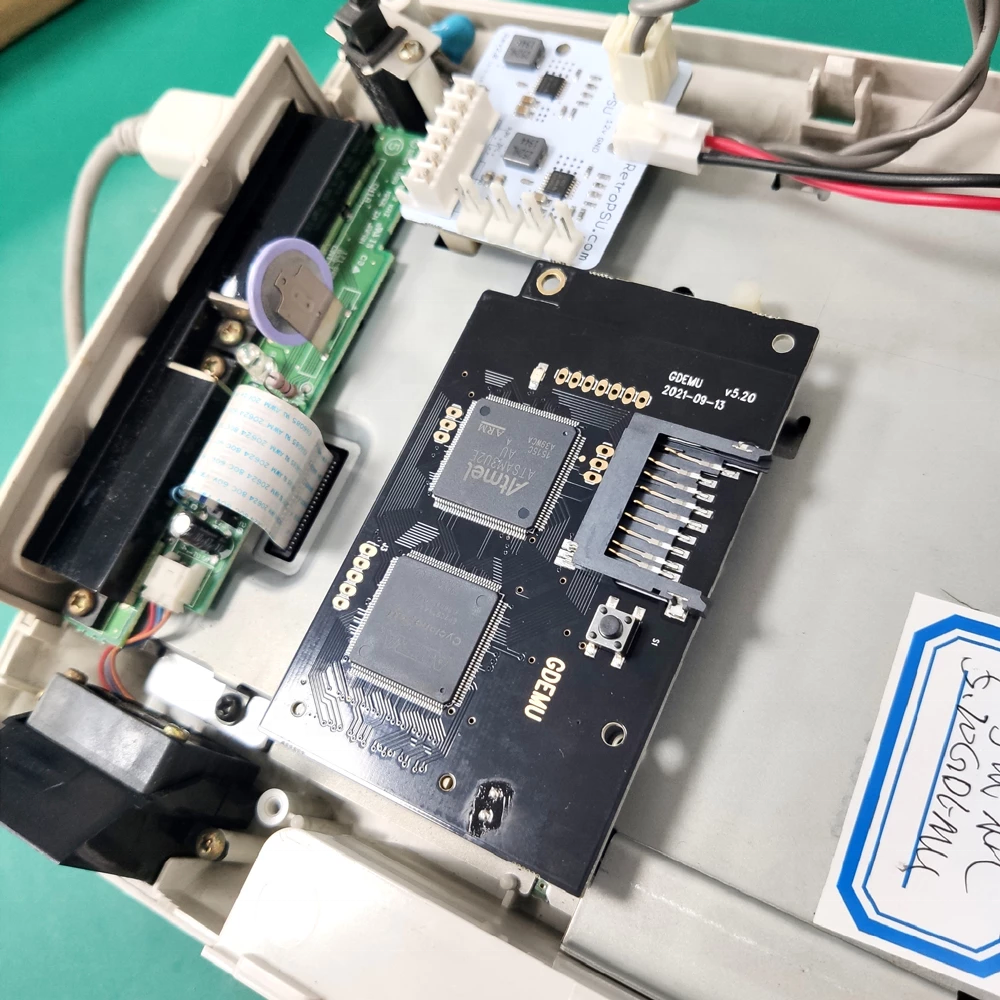 BITFUNX GDEMU V5.20 Optical Drive Emulation Board with Mount (Latest Version)