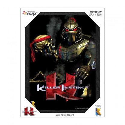 Rare Killer Instinct Framed 3D Poster 10"x12" Offically Licensed