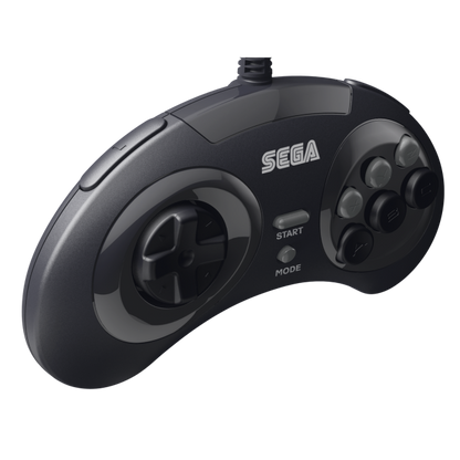 Retro-Bit Official Sega Genesis USB Controller 8-BUTTON Arcade Pad for PC/MAC