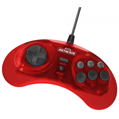 Retro-Bit Official Sega Genesis USB Controller 8-BUTTON Arcade Pad for PC/MAC