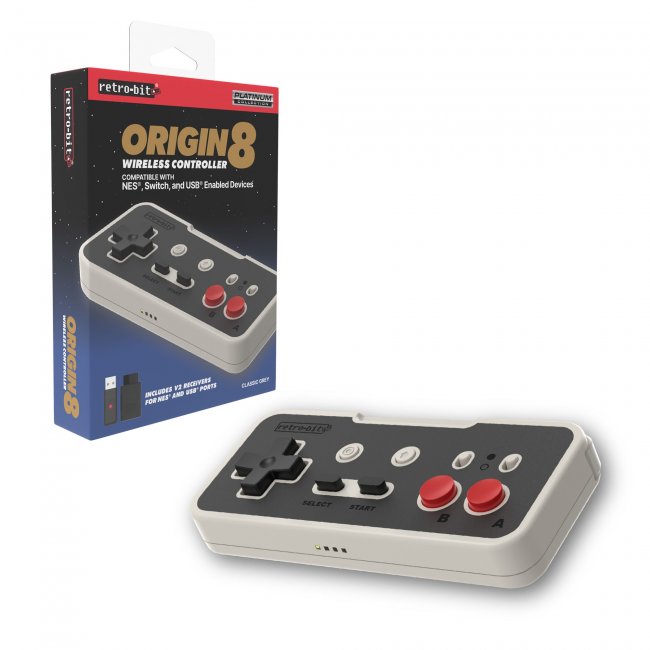 Origin8 2.4 GHZ Wireless Controller (NES/PC)
