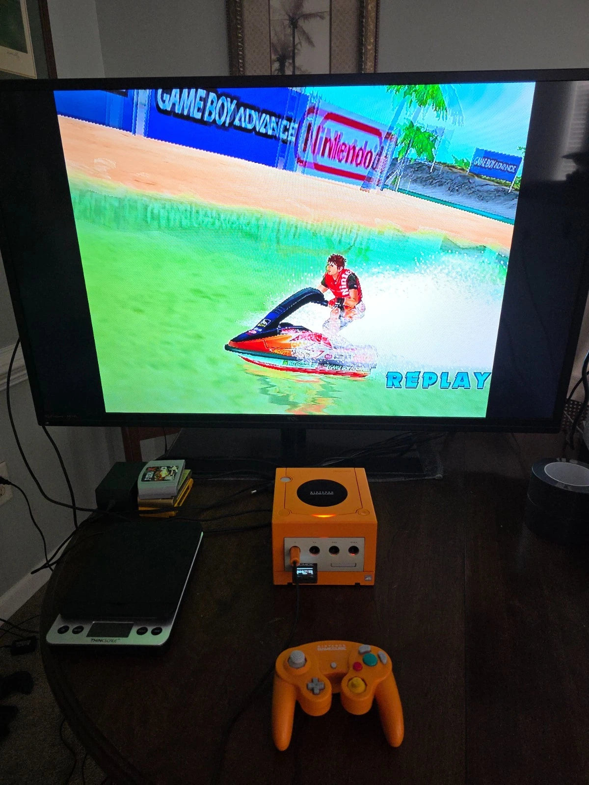 Modded Nintendo GameCube 1.5TB SD Card Internal HDMI + Controller/Memory Card Bundle