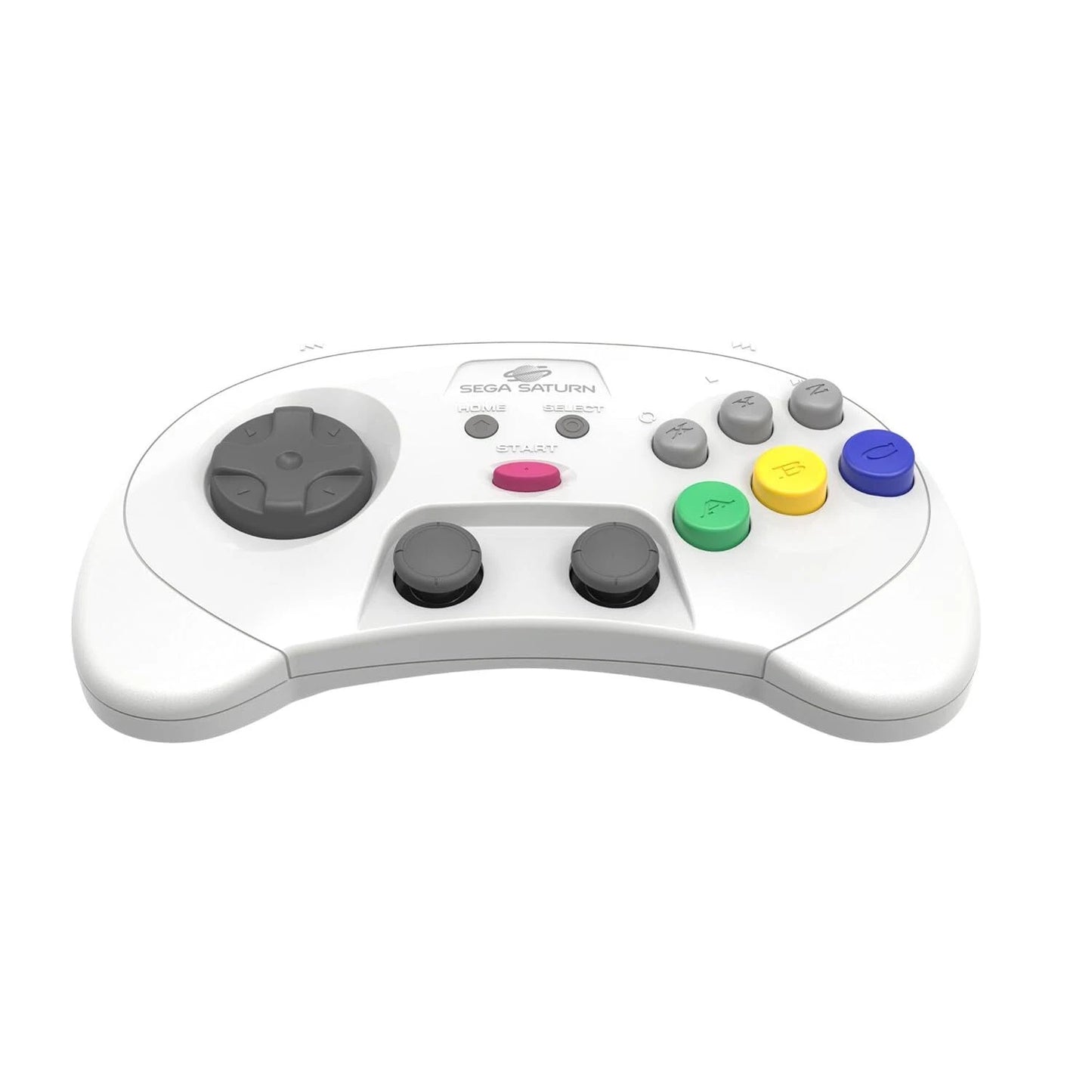 Retro-Bit SEGA Saturn 2.4GHz Wireless Pro Analog Controller (Sega Saturn/PC) - White