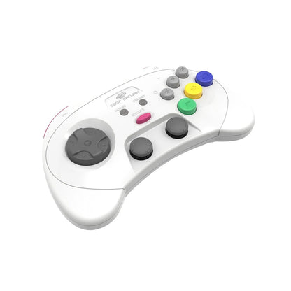 Retro-Bit SEGA Saturn 2.4GHz Wireless Pro Analog Controller (Sega Saturn/PC) - White